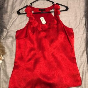 Burnt Orange Silky Top